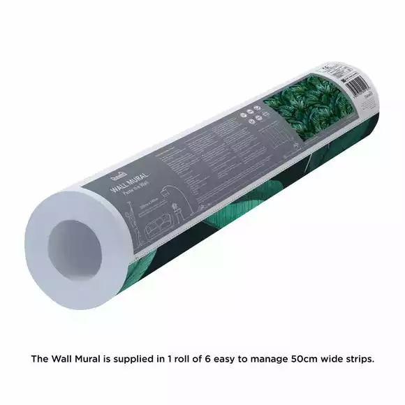 Dunelm Tropical Leaves Green Mural - Image 4