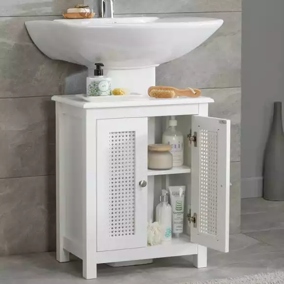 Lloyd Pascal Palermo Cane White Undersink Unit - Image 2