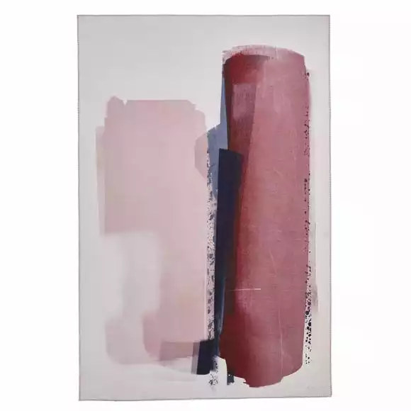 Think Rugs Michelle Collins Abstract Rose Crimson Rug - Image 2