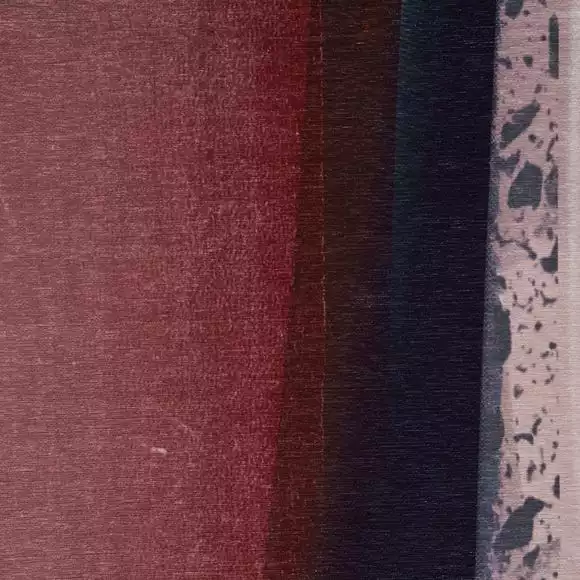 Think Rugs Michelle Collins Abstract Rose Crimson Rug - Image 3