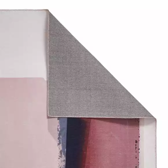 Think Rugs Michelle Collins Abstract Rose Crimson Rug - Image 6