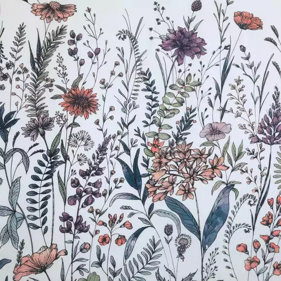 Avery Green Fumiko Floral 100% Cotton Sateen Duvet Cover And Pillowcase Set - Image 2