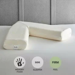Dunelm Memory Foam V-Shaped Firm-Support Pillow