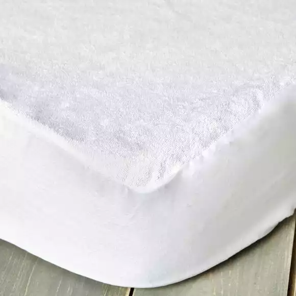 Dunelm Staydrynights Terry Towelling Waterproof Mattress Protector