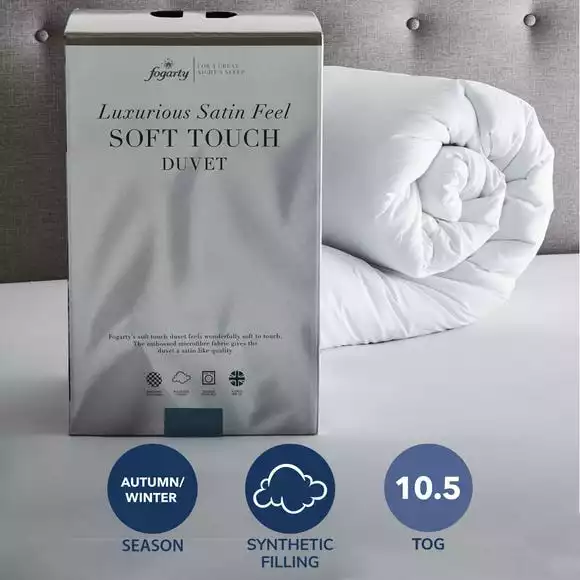 Fogarty Soft Touch 10.5 Tog Duvet