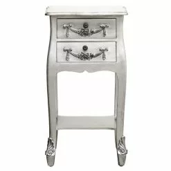 Dunelm Toulouse 2 Drawer Bedside Table