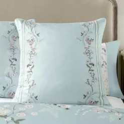 Dorma Maiya Duck Egg Continental Square Pillowcase
