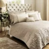 Dunelm Lucia Natural Bedspread