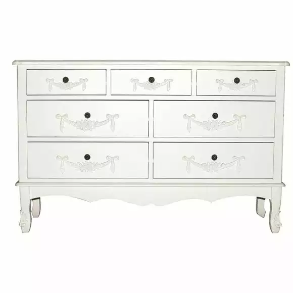 Dunelm Toulouse 7 Drawer Chest, Ivory - Image 2