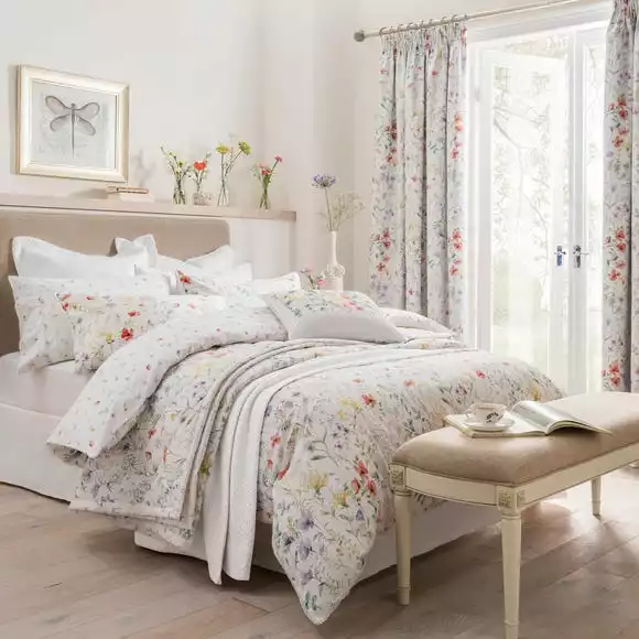 Dorma Wildflower Digitally Printed 100% Cotton Duvet Cover