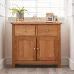 Dunelm Bromley Oak Small Sideboard