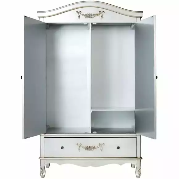 Dunelm Toulouse Double 1 Drawer Wardrobe - Image 4