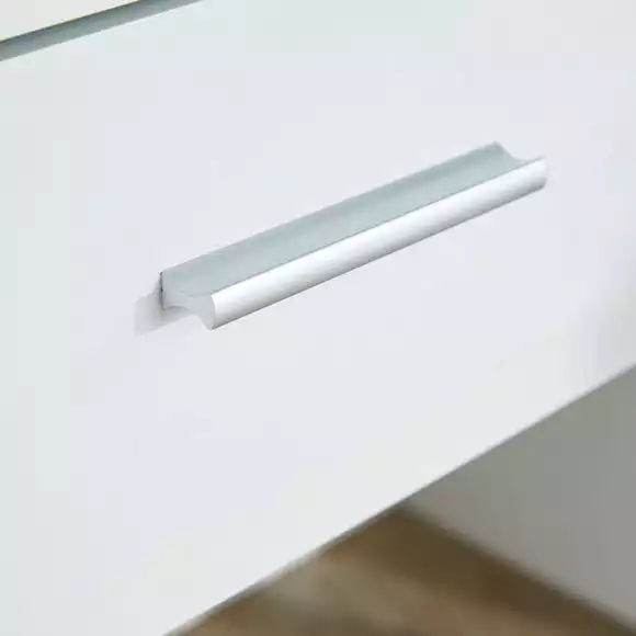 Dunelm Regis White Hideaway Console Desk - Image 3