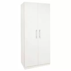 Harmony Acton Double Wardrobe, White