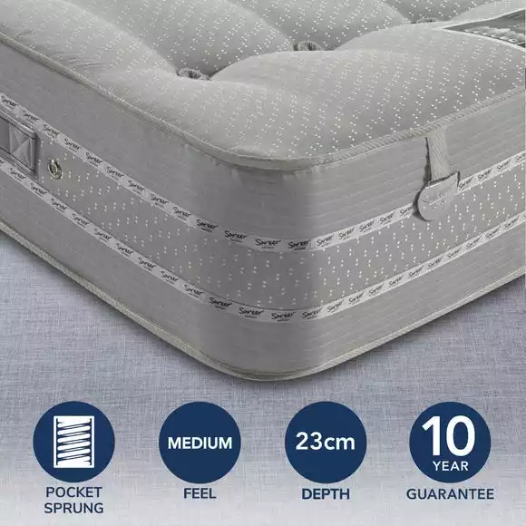 Sareer Pocketo Medium Firm 1500 Pocket Sprung Mattress