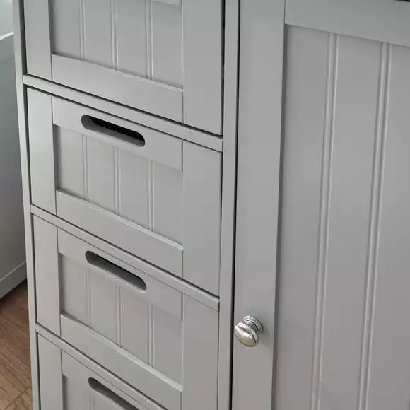 GFW Grey Shaker Bathroom Unit - Image 3