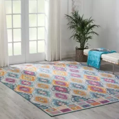 Nourison Multi Coloured Passion 1 Rug