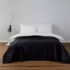 Dunelm Kayla Black Bedspread