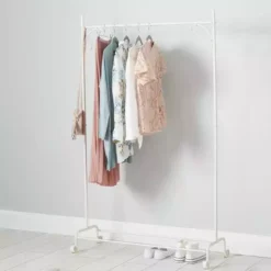 Dunelm Cream Clothes Rail