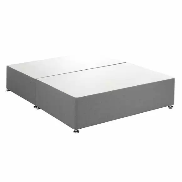 Dunelm Universal Grey Linen Divan Base