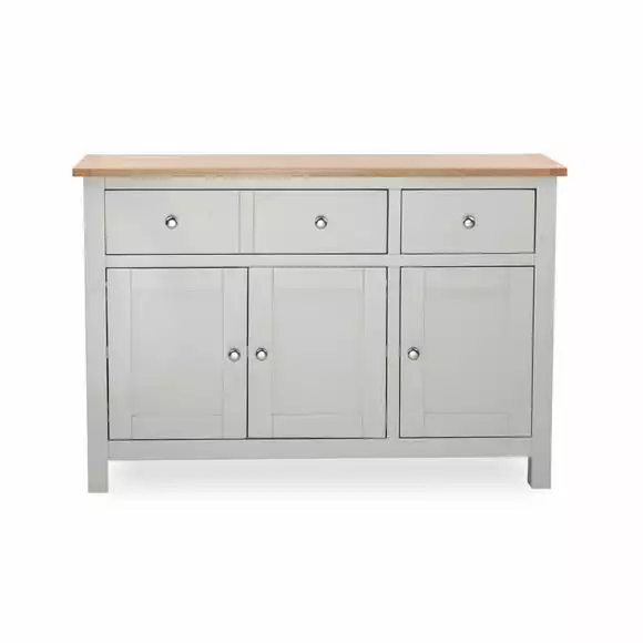 Dunelm Bromley Grey Large Sideboard