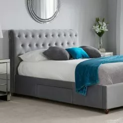 Birlea Marlow Velvet Storage Bed Frame