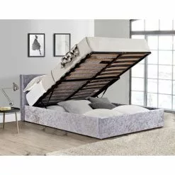 Birlea Berlin Crushed Velvet Ottoman Bed Frame