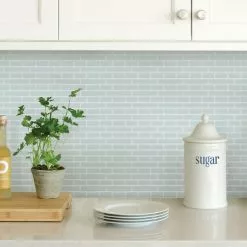 InHome Sea Glass Self Adhesive Backsplash Tiles