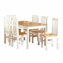 Seconique Ludlow 6 Seater Dining Set