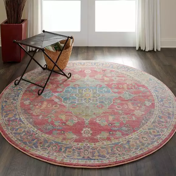 Nourison Ankara Global 1 Round Rug