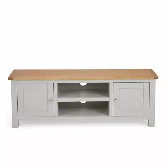 Dunelm Bromley Grey Wide TV Stand - Image 2