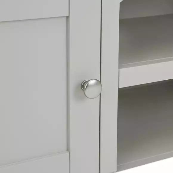 Dunelm Bromley Grey Wide TV Stand - Image 6