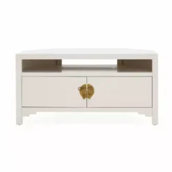 Dunelm Hanna Oyster Corner TV Stand