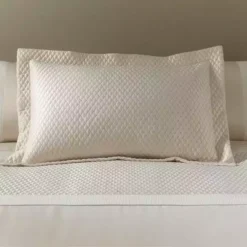 Dunelm Bardot Cream Oxford Pillowcase