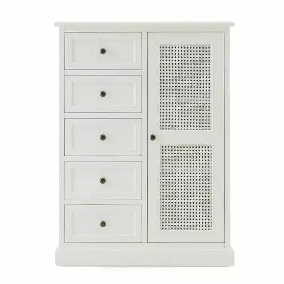 Dunelm Lucy Small Single 5 Drawer Wardrobe - Image 2