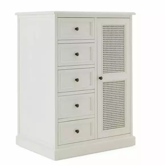 Dunelm Lucy Small Single 5 Drawer Wardrobe - Image 3
