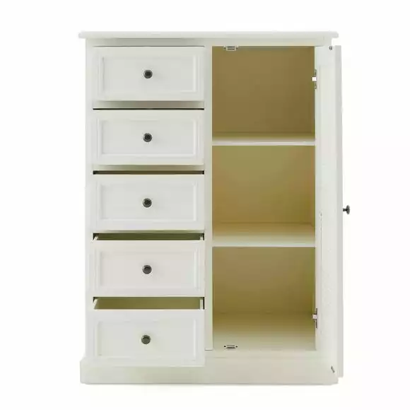 Dunelm Lucy Small Single 5 Drawer Wardrobe - Image 5