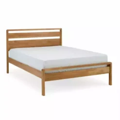 Kyoto Scandi Mid Century Wooden Bed Frame