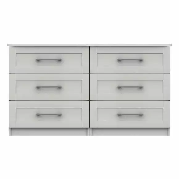One Call Furniture Ethan Wide 6 Drawer Chest