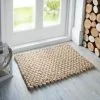 Dunelm Natural Chunky Jute Woven Doormat