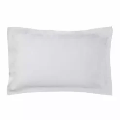 Dorma 500 Thread Count 100% Cotton Satin Plain Oxford Pillowcase