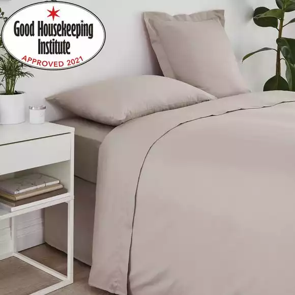 Dunelm Non Iron Plain Flat Sheet