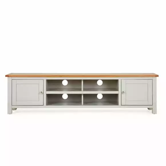 Dunelm Bromley Grey Extra Wide TV Stand - Image 2