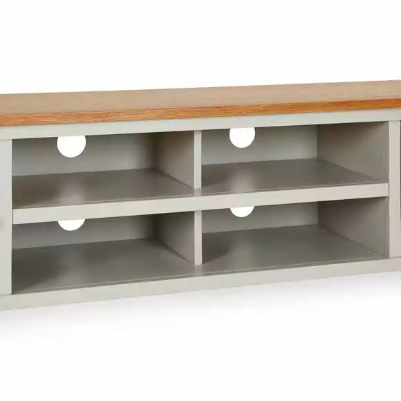 Dunelm Bromley Grey Extra Wide TV Stand - Image 5