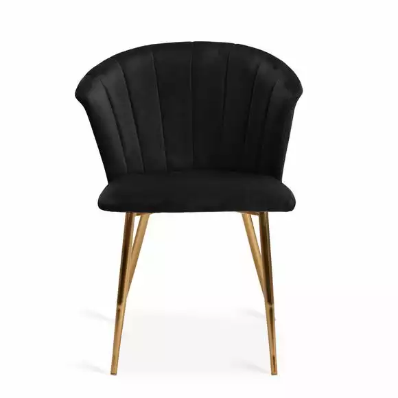 Dunelm Kendall Velvet Dining Chair - Image 2