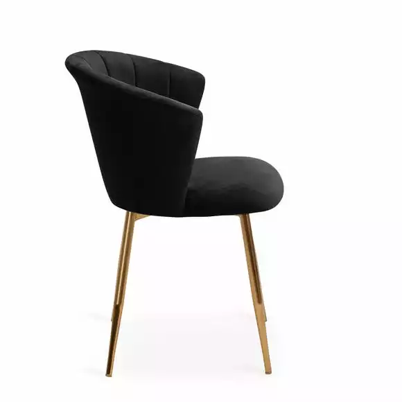 Dunelm Kendall Velvet Dining Chair - Image 3