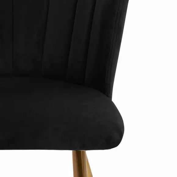 Dunelm Kendall Velvet Dining Chair - Image 6
