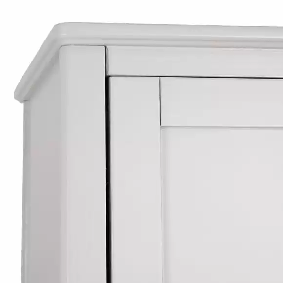 Dunelm Clara Double 1 Drawer Wardrobe, Grey - Image 6