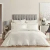 Dorma Egyptian Cotton 400 Thread Count Percale Cream Duvet Cover