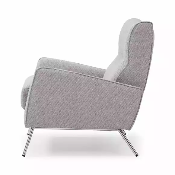 Kyoto Clara Linen Effect Accent Chair - Image 4